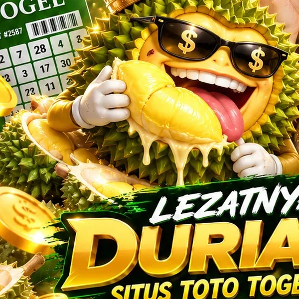 Ilustrasi durian dan angka